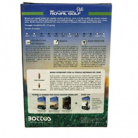 Royal Golf Plus BOTTOS Master Greeen Life Nasiona do garbowania trawnika