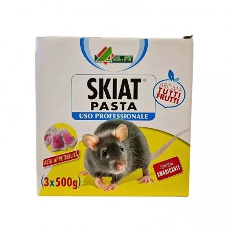 SKIAT PASTA esca rodenticida pronta all'uso pasta fresca 1,5 kg