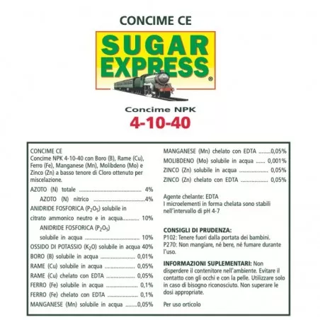 SUGAR EXPRESS 4-10-40 MILLER 2,27 kg 2