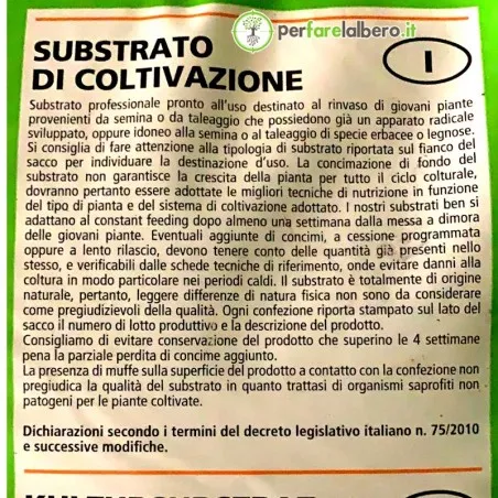 Soil TERCOMPOSTI Professional 70 L Extra Quality