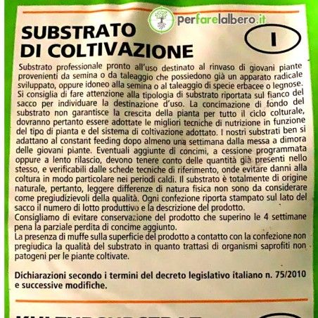 Terriccio TERCOMPOSTI Torba Professional 70 L Extra Quality