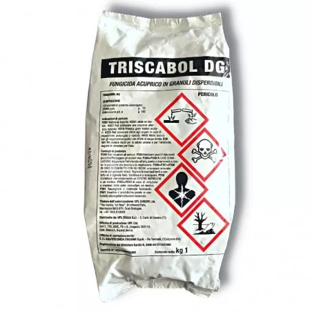 Triscabol DG Fungicida bolla del pesco corineo ziram ( MEZENE ) 1 kg