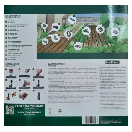 Veggie-garden Irritec drip irrigation kit for vegetable... 2