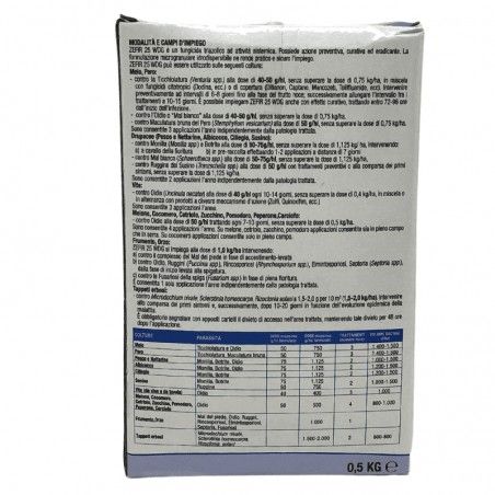Zefir 25 WDG ogólnoustrojowy fungicyd tebukonazol 500 g