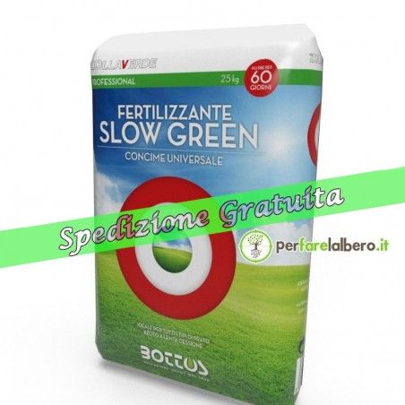Slow Green Bryła korzeniowa Slow Green BOTTOS 22-5-10 + 2 MgO nawóz do trawników 25 kg