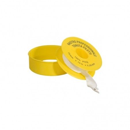 Nastro Teflon TASK resistente ad alte temperature 0,075 mm x 12 mm x 12 m