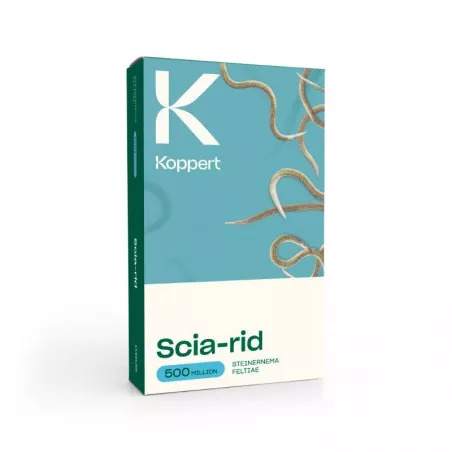 Scia-Rid KOPPERT Steinernema feltiae nematodes against fungus larvae