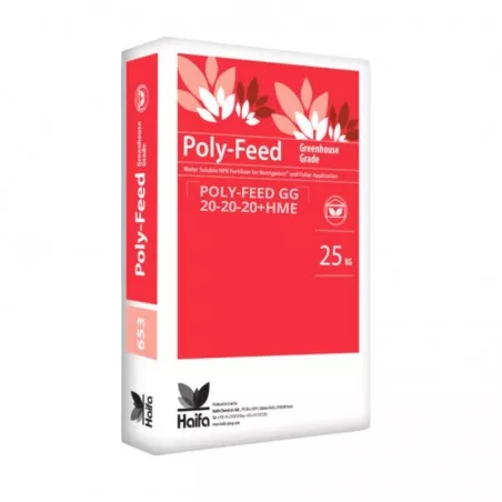 Poly-feed HAIFA Wasserlöslicher Dünger NPK 20.20.20 + Me 25 kg