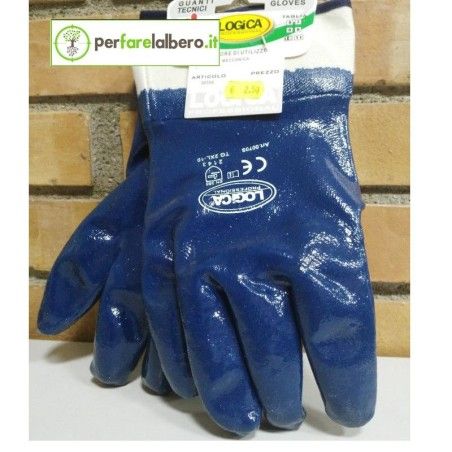 N.B.R. ARBEITSHANDSCHUHE BLAU Logica Professional