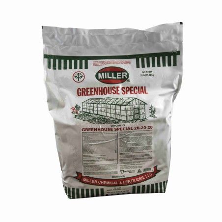 Miller Greenhouse Nawóz specjalny 20-20-20 kg 11,34
