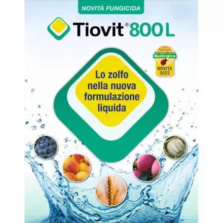 Tiovit 800 L Syngenta Sulfur-based fungicide 10lt 2