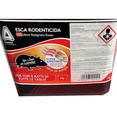 Ratigrano Rosso ADAMA Gryzoniobójczy Trie5 kg