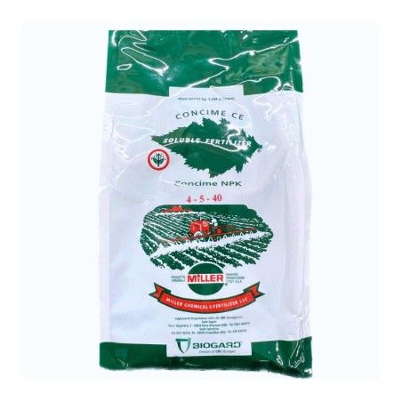 Nawóz Miller Nutri Leaf NPK 4.5.40 5 lb (2,27 kg)