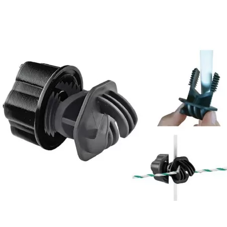 Isolatore Lacme 650408 C4 per tondino 10-17 MM 50 pz