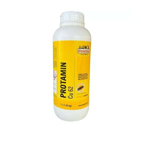 Protamin CU 62 Biolchim Organischer Stickstoffdünger mit Kupfer 5L