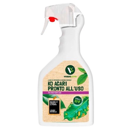 KO Acari pronto uso 750 ml – Soluzione naturale contro gli acari delle piante