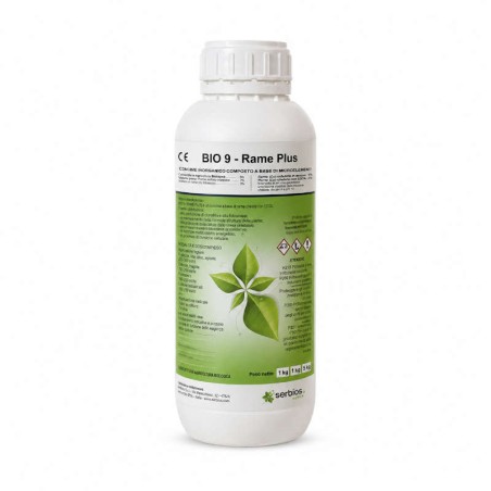 Bio 9 Copper Plus Serbios Organischer Dünger Mikroelemente Kupfer Mangan Zink 1 kg