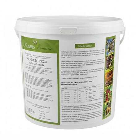 Basalto Romano Rigenerante Micronizzato corroborante 18 kg