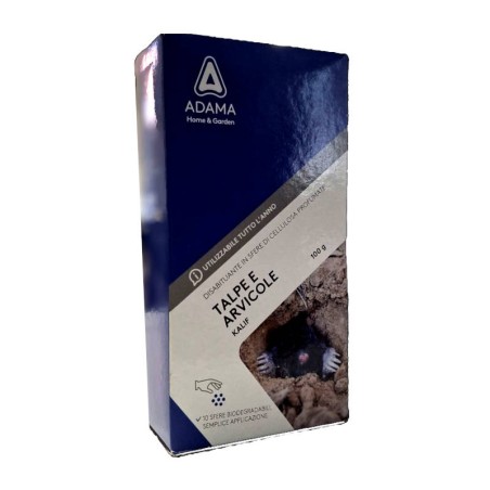 Kalif Adama Disabituante Talpe e Arvicole 100 g – Sfere biodegradabili