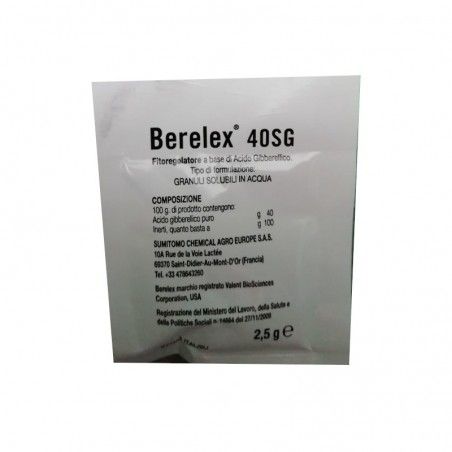 Berelex 40SG Gibberellinsäure Pflanzenwachstumsregulator (1 Beutel)