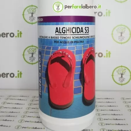 Alghicida S3 Antialghe per piscina a basso tenore schiumogeno specifico