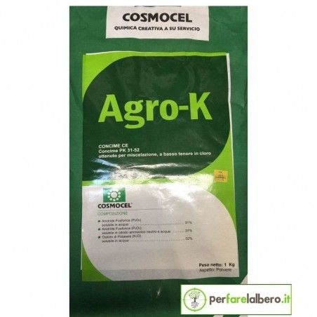 AGRO K Cosmocel concime fogliare PK 31 52 fosforo potassio 2