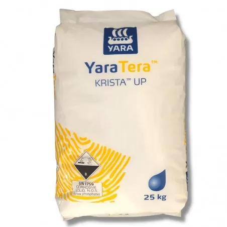 Urea Fosfato Yara Tera Krista Up 25 Kg concime idrosolubile 17,5-44